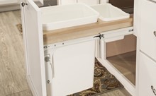 Pull-Out Double Recycling/Garbage Bins